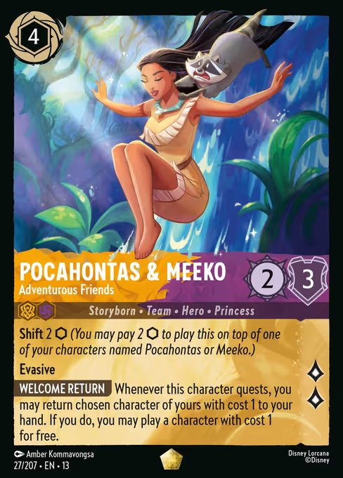 Pocahontas & Meeko - Amigas Aventureiras