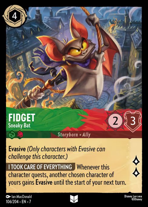 Fidget - Batedor Furtivo
