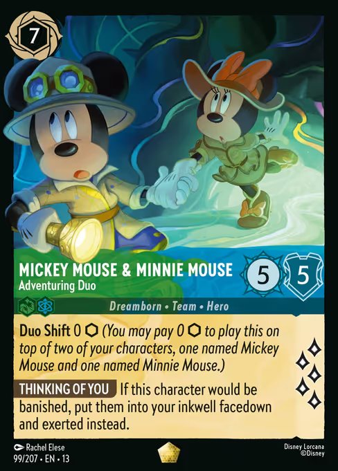 Mickey Mouse & Minnie Mouse - Duo Aventureiro
