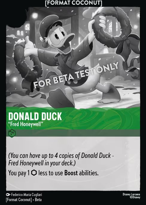 Donald Duck - Fred Honeywell