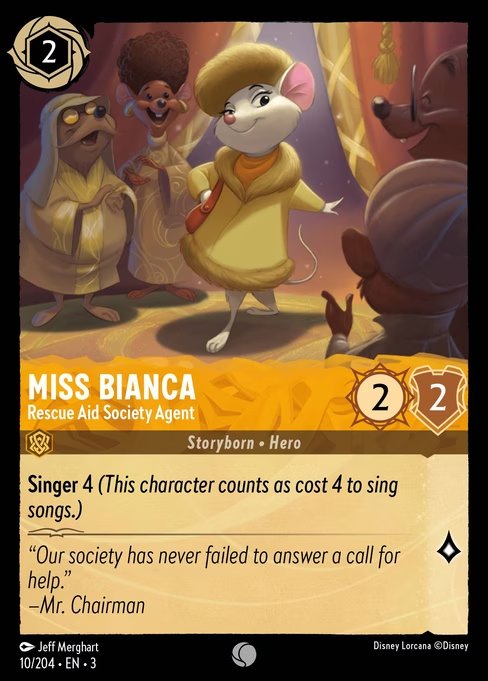 Miss Bianca - Agente da Sociedade de Resgate