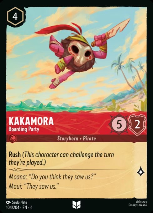 Kakamora - Batalha de A bordo
