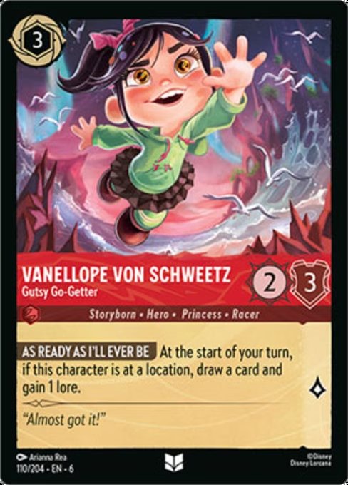 Vanellope Von Schweetz - Aventureira Corajosa