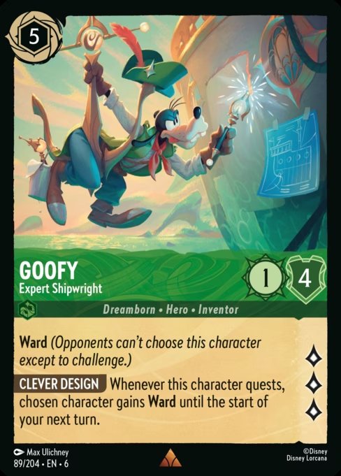 Goofy - Especialista em Construção de Navios