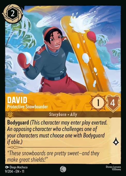 David - Snowboarder Protetor