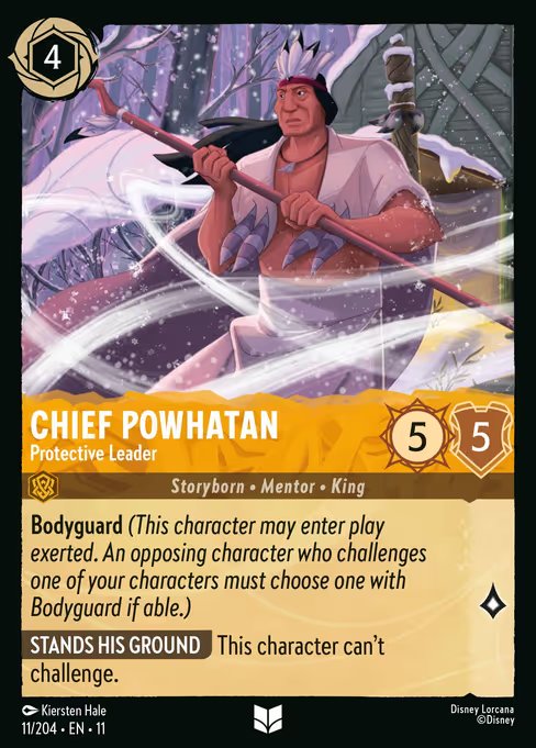 Chief Powhatan - Líder Protetor