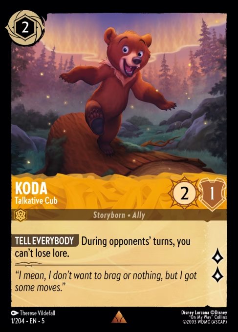 Koda - Cub Conversador