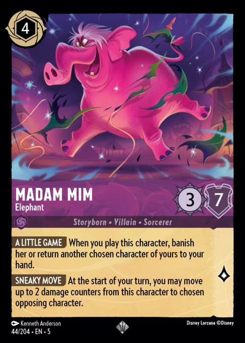 Madame Mim - Elefante