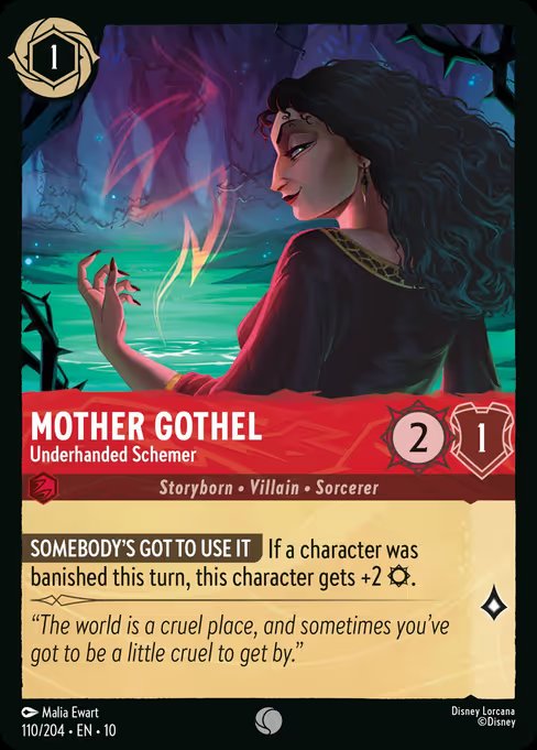 Mother Gothel - Esquemadora Desonestamente