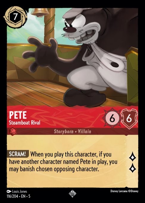 Pete - Rival do Navio a Vapor