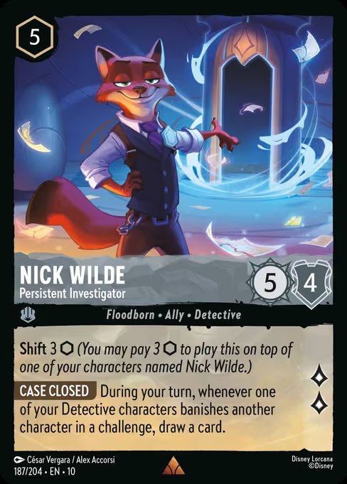 Nick Wilde - Investigador Persistente