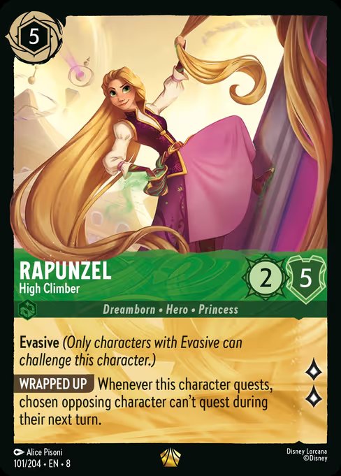Rapunzel - Escaladora Alta