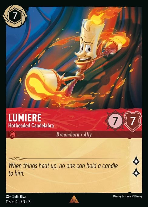 Lumiere - Candelabro Irritado
