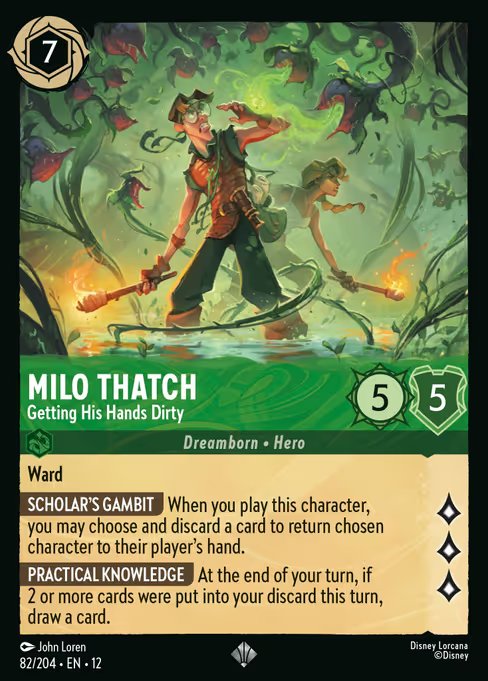 Milo Thatch - Manchando as Mãos