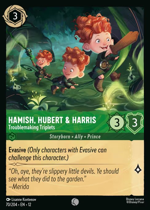 Hamish, Hubert & Harris - Triplas Troublemakers