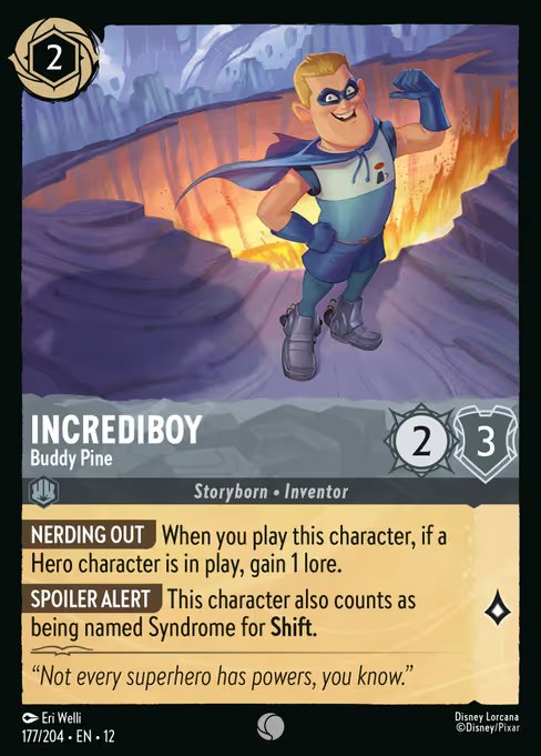 Incrediboy - Buddy Pine