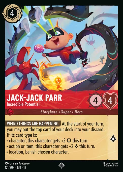 Jack-Jack Parr - Potencial Inacreditável
