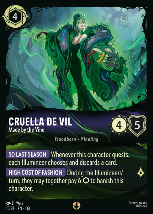 Cruella De Vil - Made by the Vine