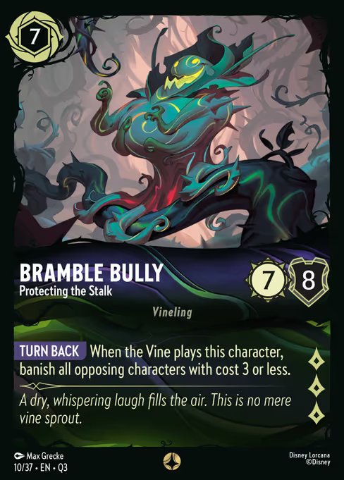 Bramble Bully - Protecting the Stalk